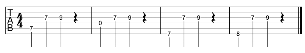 Can't Stop Basic Tab