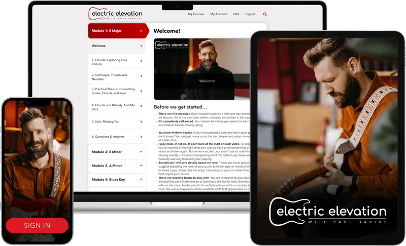 Electric Elevation course artwork.