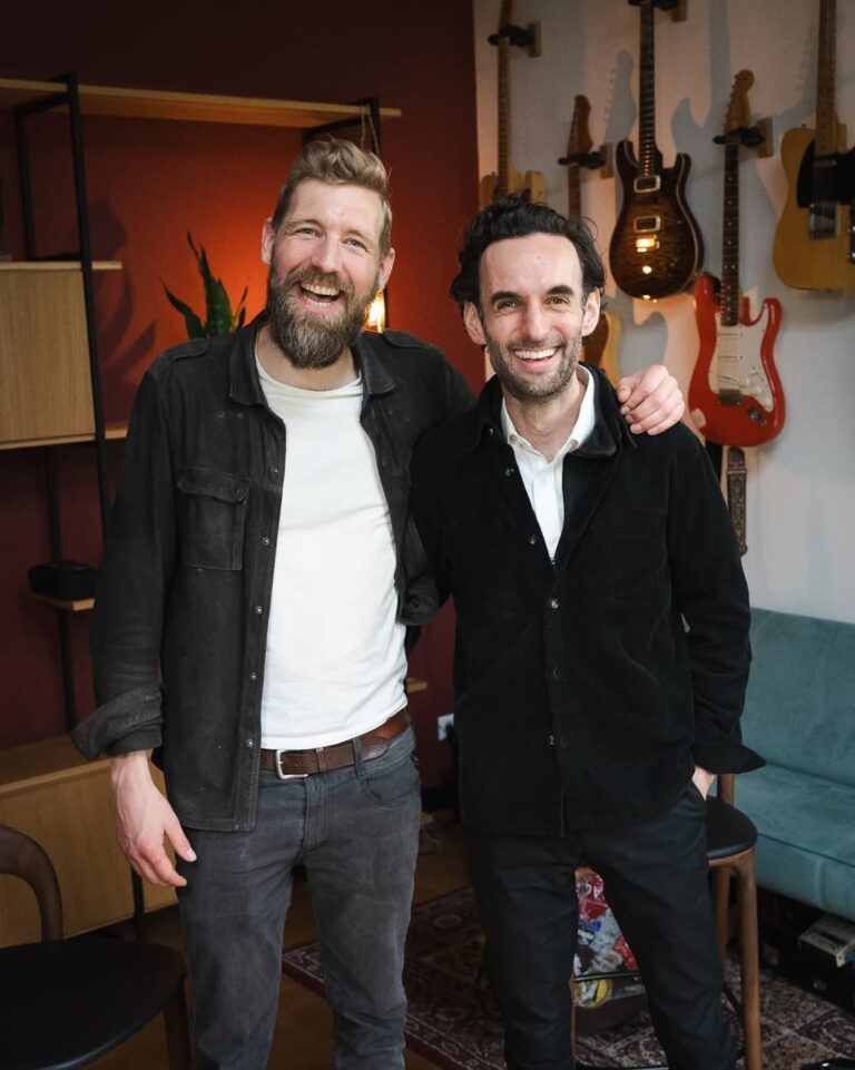 Paul Davids with Julian Lage.
